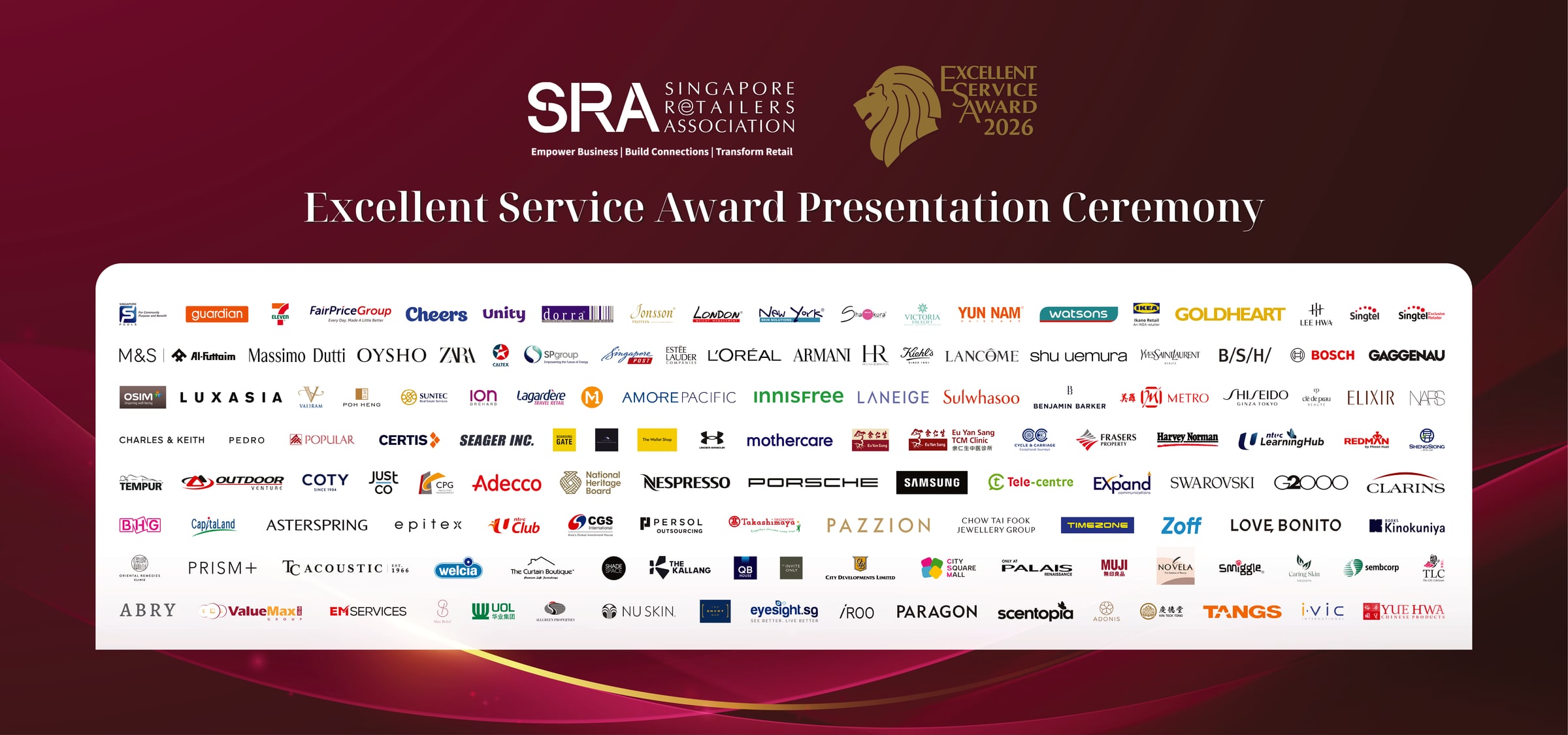 SRA EXSA 2026 Presentation Ceremony — participating companies