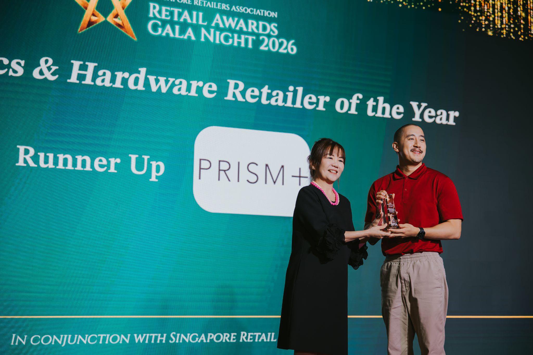 Electronics & Hardware Retailer of the Year — Award Runner-up: PRISM+