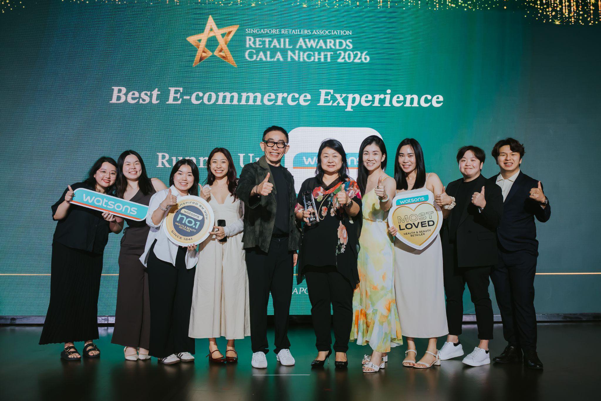 Best E-Commerce Experience — Award Runner-up: Watsons Singapore