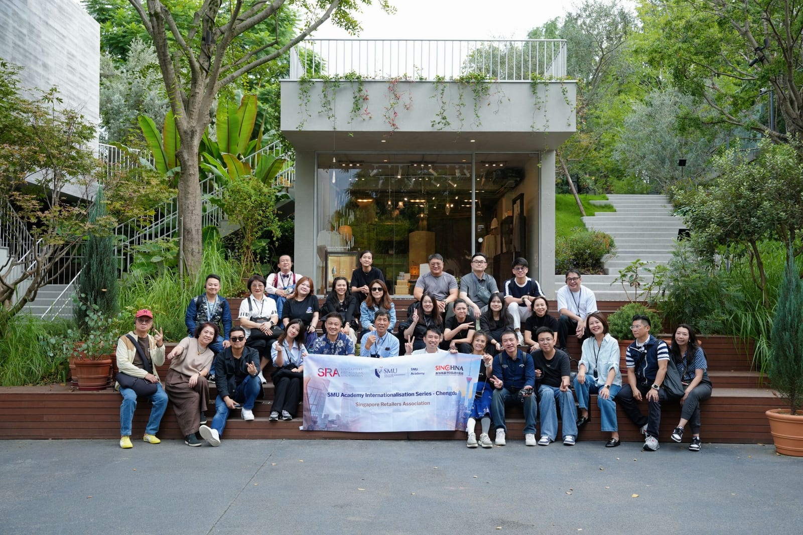 The delegation at LUXELAKES CPI