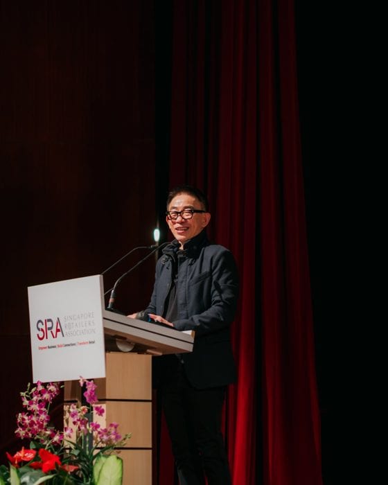 Mr Ernie Koh, President, SRA
