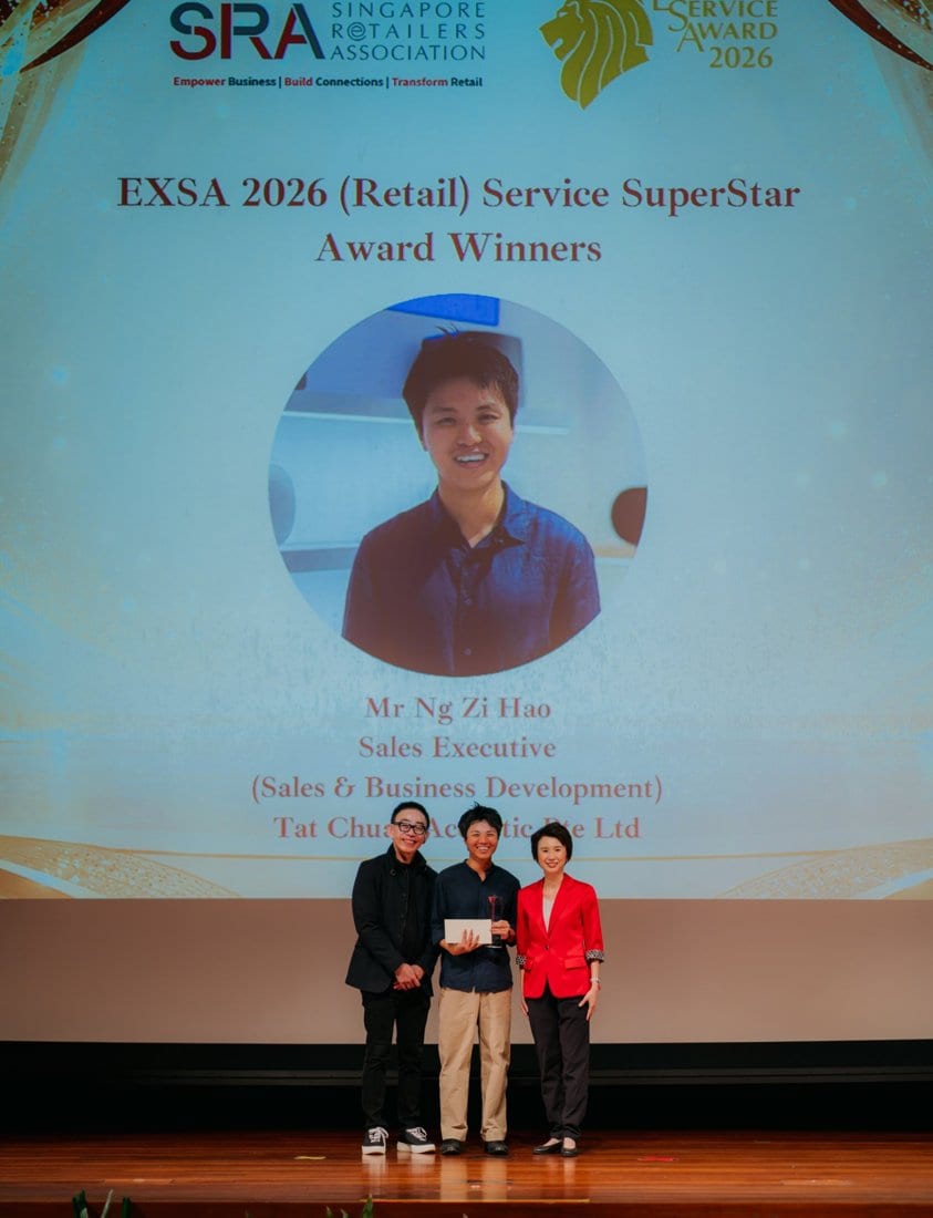Mr Ng Zi Hao, Service SuperStar Award Winner